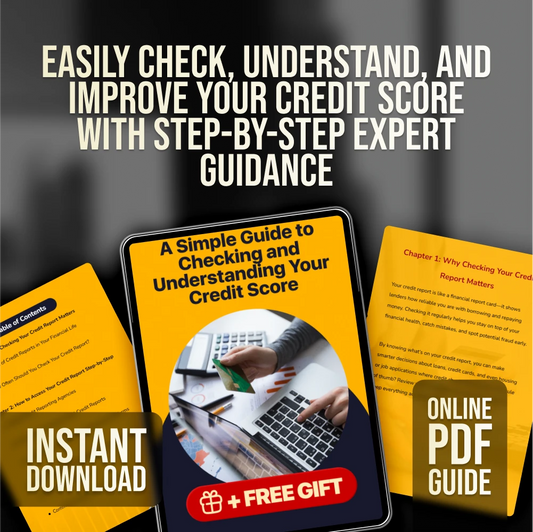 A Simple Guide to Checking and Understanding Your Credit Score – How Do I Check My Credit Report | Printable PDF eBook, Credit Report Checklist
