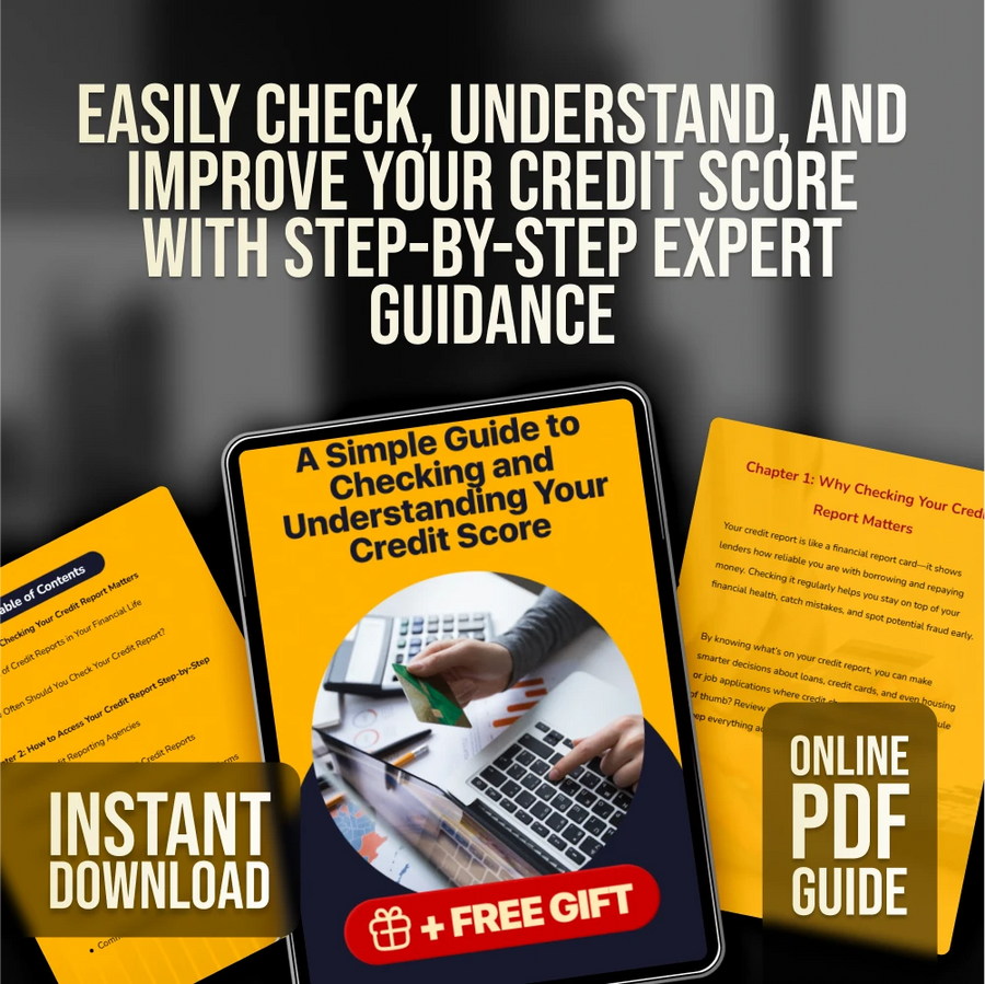 A Simple Guide to Checking and Understanding Your Credit Score – How Do I Check My Credit Report | Printable PDF eBook, Credit Report Checklist