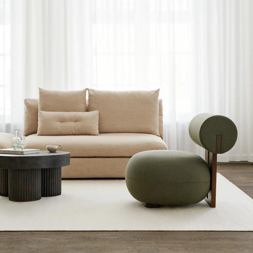 Modern Chic Cream Single Sofa Chair - DSARD
