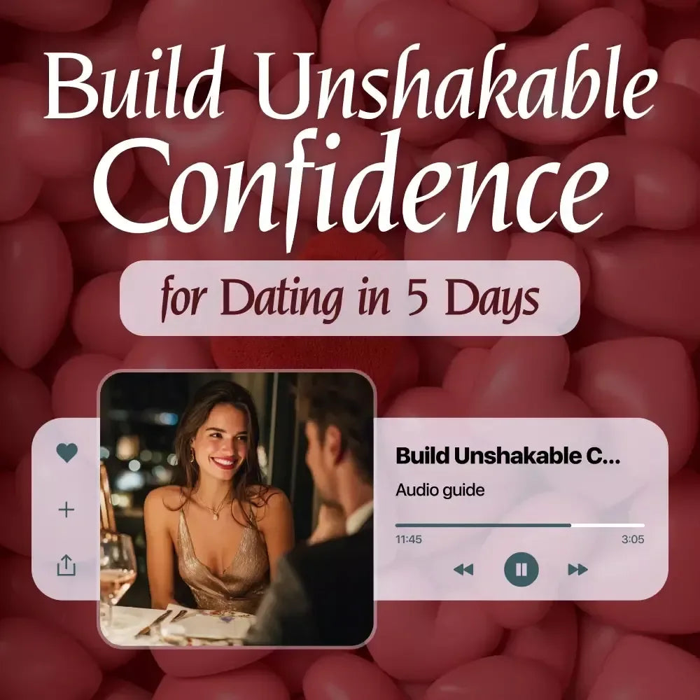 Build Unshakable Confidence for Dating in 5 Days | Audio Program | Digital Download | Dating Confidence Training | Body Language & Conversation Skills - DSARD