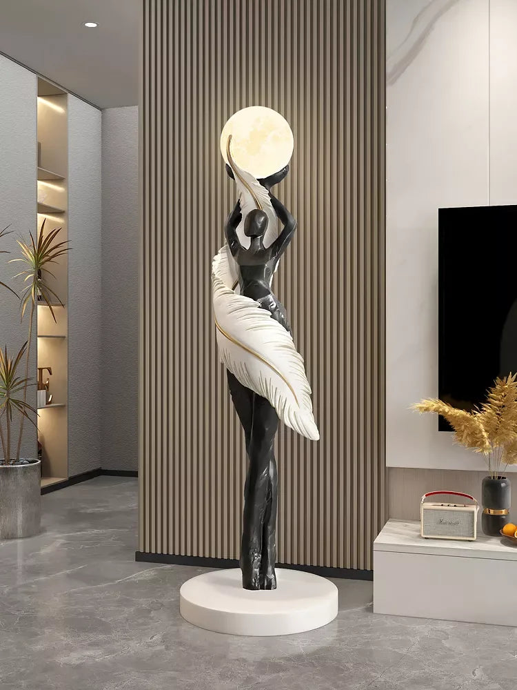 Abstract Girl Figure Sculpture - DSARD