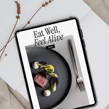 Eat Well, Feel Alive – A Practical Guide to the Basics of Healthy Eating for Energy, Balance & Sustainable Habits | Digital Download eBook