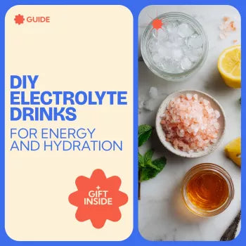 DIY Electrolyte Drinks for Energy and Hydration | Electrolyte Drinks DIY Guide, Homemade Hydration Recipes, Natural Energy Boost eBook