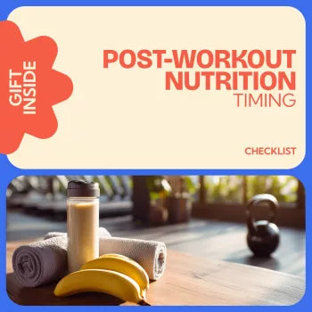 Post-Workout Nutrition Timing Checklist – Ultimate post workout nutrition timing Guide for Faster Recovery, Muscle Growth & Smart Fueling