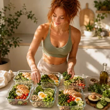 28-Day Meal Prep Challenge Tracker