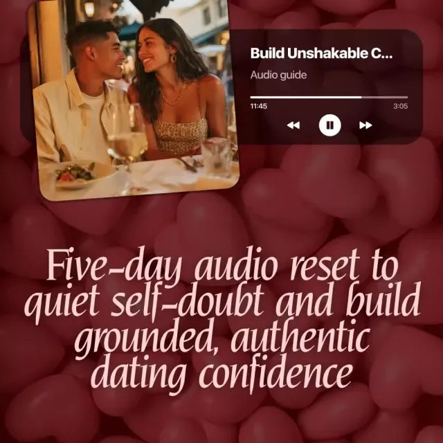 Build Unshakable Confidence for Dating in 5 Days | Audio Program | Digital Download | Dating Confidence Training | Body Language & Conversation Skills - DSARD