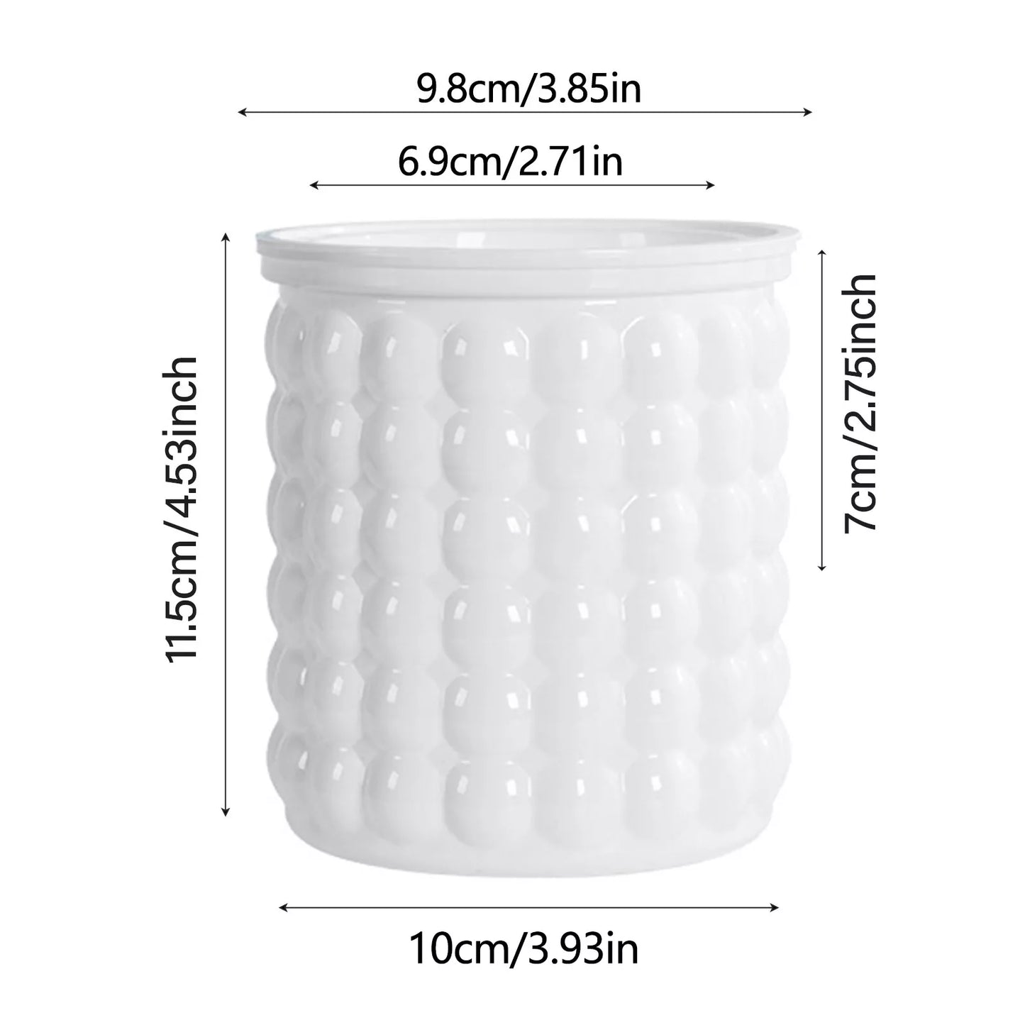 Self-Watering Transparent Plastic Plant Pot