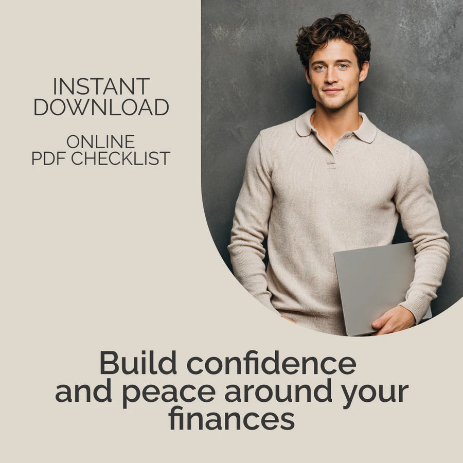 Overcome Your Fear of Spending Money Checklist | Printable Mindset and Budgeting Tool | For Anyone Afraid to Spend Money and Ready to Build Confidence