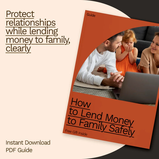 How to Lend Money to Family Safely – A Practical Guide for Clear Boundaries, Fair Terms, and Stress-Free Family Loans