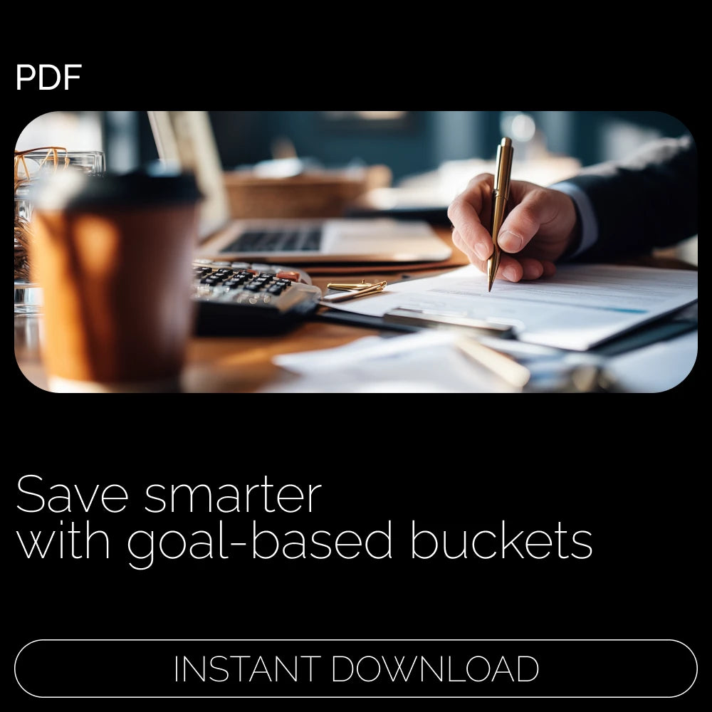 How to Use Sub-Savings Accounts to Reach Every Goal | Simple Money Buckets Guide | Step-by-Step Savings System