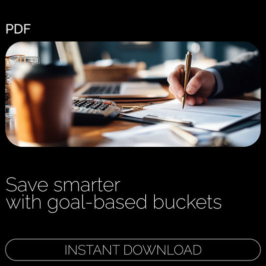 How to Use Sub-Savings Accounts to Reach Every Goal | Simple Money Buckets Guide | Step-by-Step Savings System