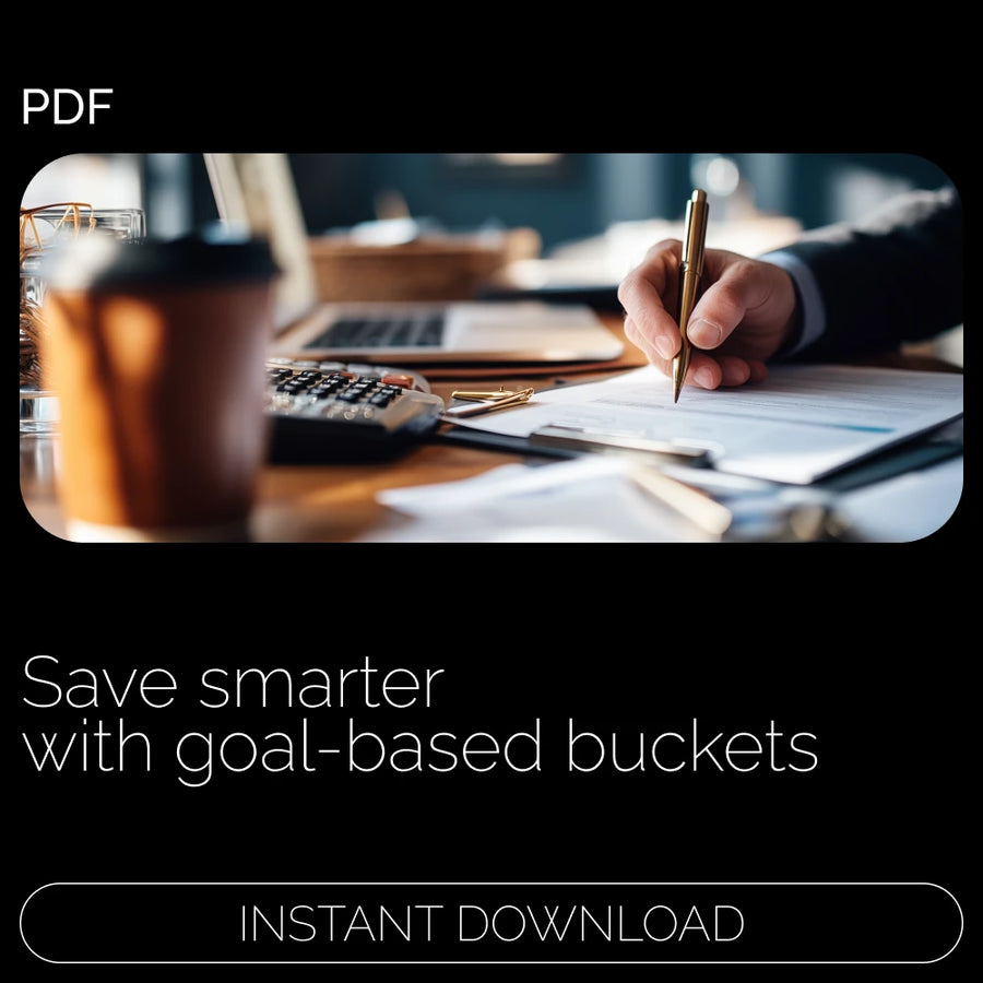 How to Use Sub-Savings Accounts to Reach Every Goal | Simple Money Buckets Guide | Step-by-Step Savings System