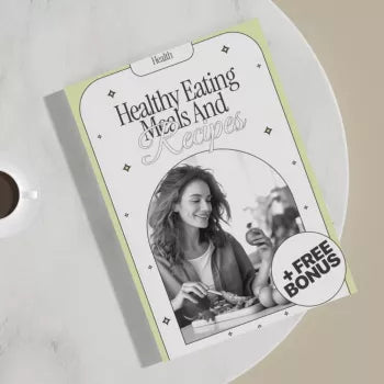 Healthy Eating Meals and Recipes eBook | Digital Download Guide with Meal Plans, Easy Recipes, and AI Meal Planning Tools for Balanced Nutrition