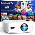4K Android Mini Home Theater Projector with Bluetooth - DSARD