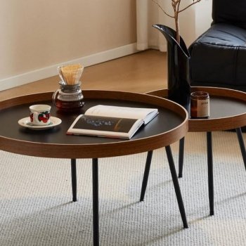 DSARD Modern Minimalist Round Coffee Table