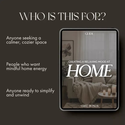 Creating a Relaxing Mood at Home – A Complete Digital Guide on How to Set Mood at Home for Relaxation | Transform Your Space with Light, Scents, and Calm Rituals - DSARD