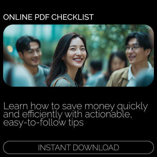 Quick Money-Saving Checklist: Your Path to Financial Freedom – Save Money Fast and Achieve Financial Goals