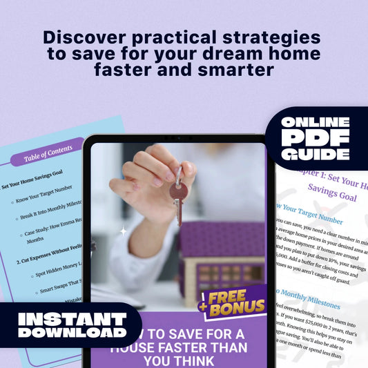 How to Save for a House Faster Than You Think: The Ultimate Guide to Reaching Your Home Savings Goals Faster