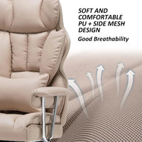 Adjustable High Back Leather Executive Office Chair - DSARD - DSARD