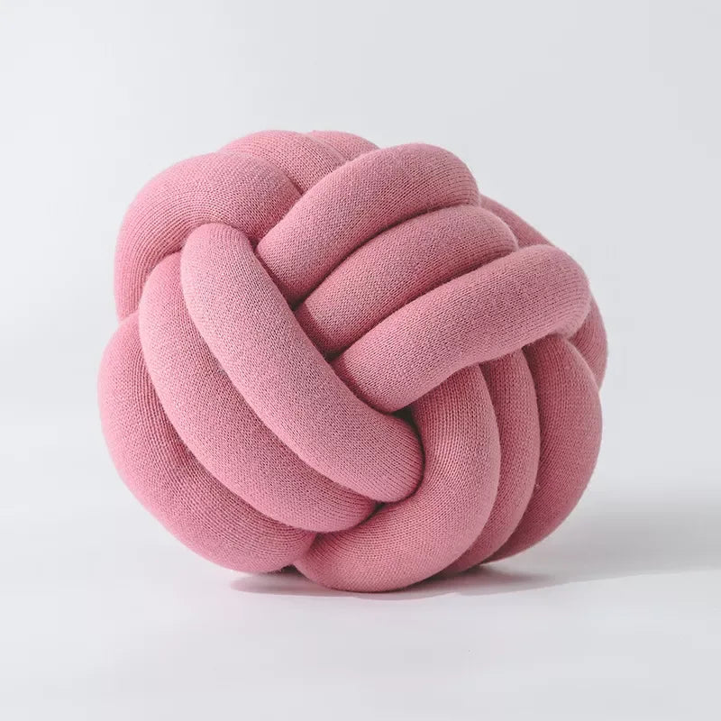 DIY Knot Pillow Ball – Oversized Soft Cushion for Home & Pets - DSARD