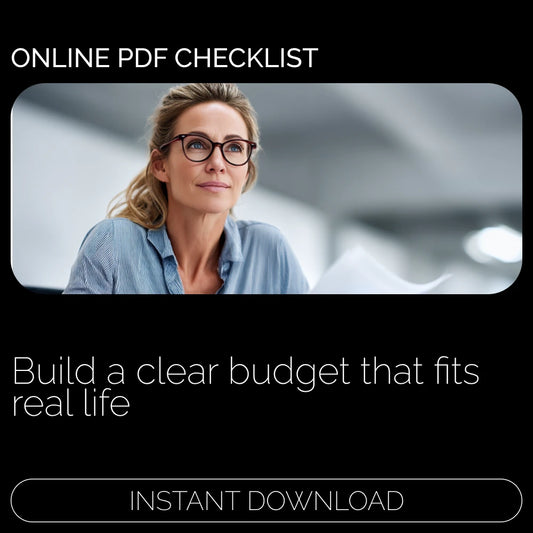Budget Like a Pro – Simple Budgeting Checklist | Learn how to do a budget Step by Step