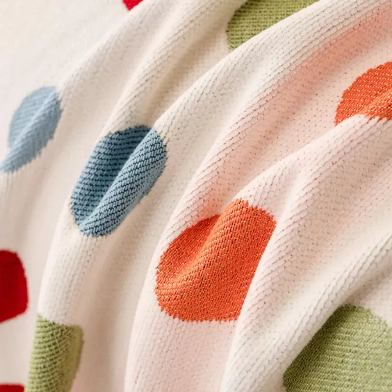 Soft Cartoon Plush Sofa Blanket