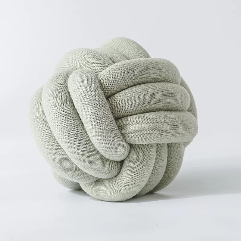 DIY Knot Pillow Ball – Oversized Soft Cushion for Home & Pets