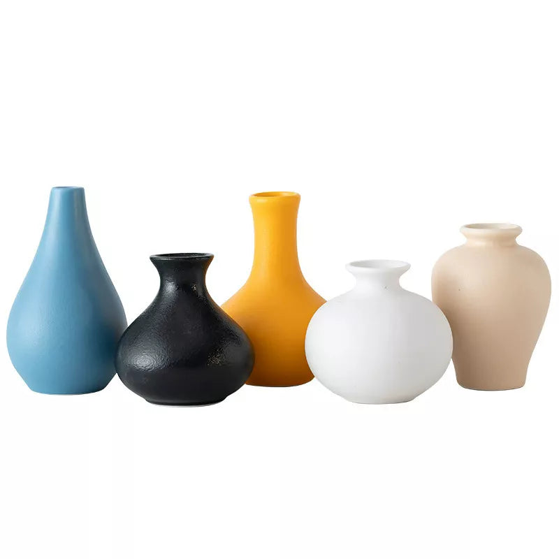 Ceramic Vase Set of 5