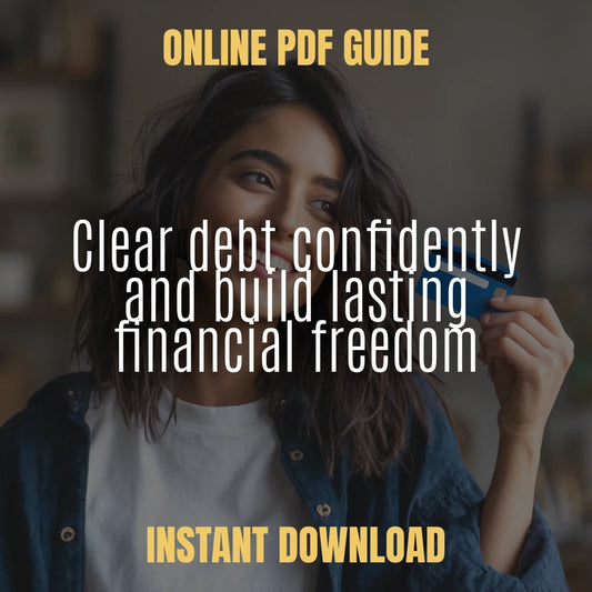 The Step-by-Step Guide to Credit Card Debt Detox | Digital eBook on How to Clear Credit Card Debt and Rebuild Financial Freedom