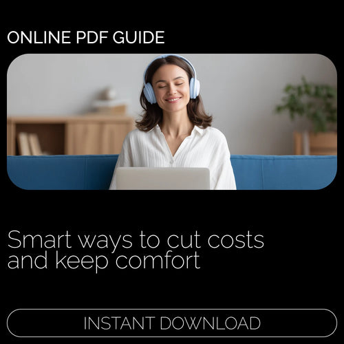 Smart & Savvy: Simple Ways to Slash Household Expenses Without Sacrificing Comfort | Printable Home Budget Guide | Practical Tips for Reducing Household Expenses | Frugal Living eBook