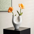 Double Mouth Ceramic Vase Nordic Retro Tabletop Decoration - DSARD