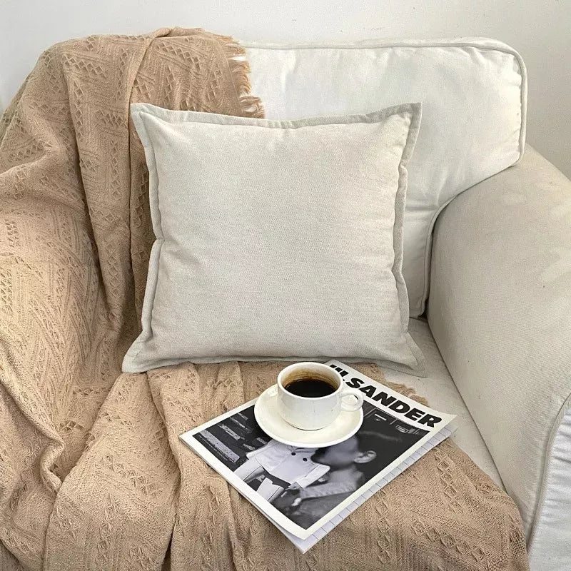 Luxury Nordic Plush Pillow Case 18×18 Inch