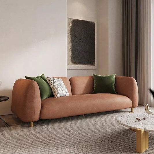 Luxurious 3-Seater Fabric Sofa - DSARD