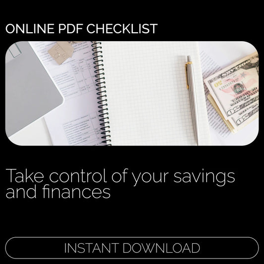 Paycheck Savings Action Checklist: A Step-by-Step Guide to Save More Money & Build Financial Stability