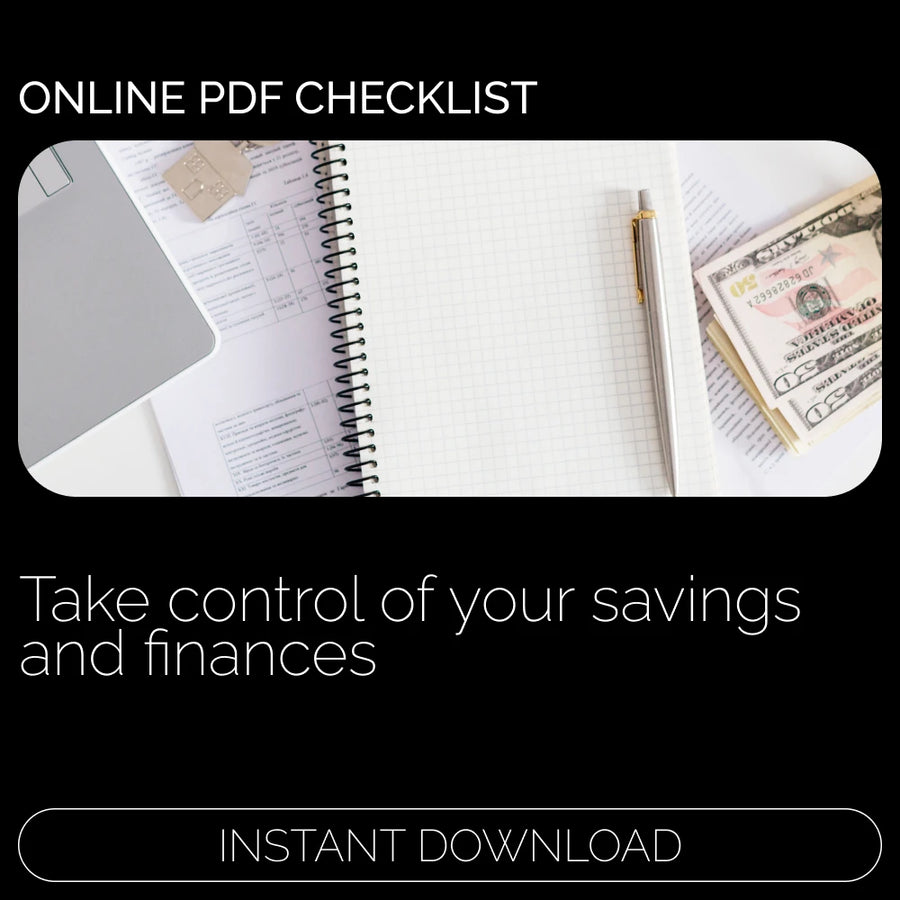 Paycheck Savings Action Checklist: A Step-by-Step Guide to Save More Money & Build Financial Stability