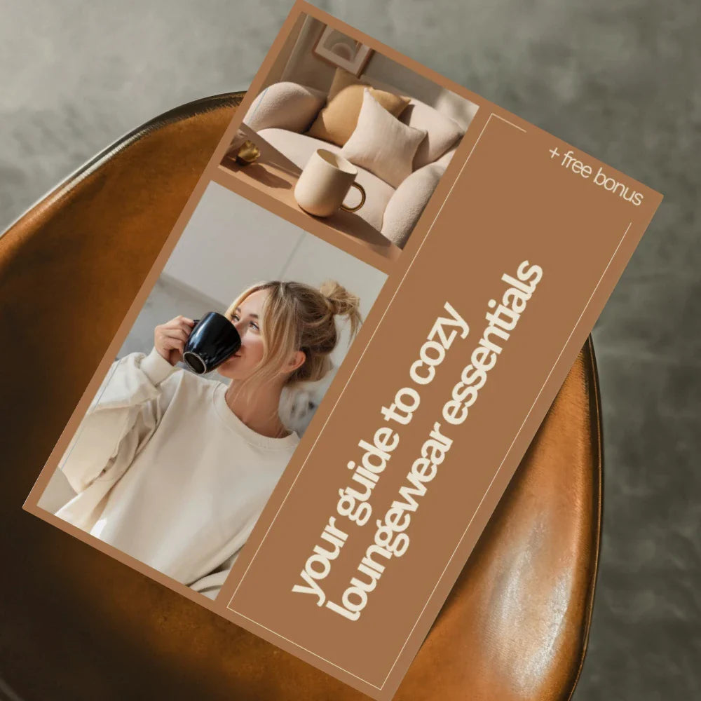 Your Guide to Cozy Loungewear Essentials | Cozy Loungewear Guide, Self Care Digital Download, Home Comfort Style eBook, Work From Home Outfit Planner, Sustainable Wardrobe Checklist