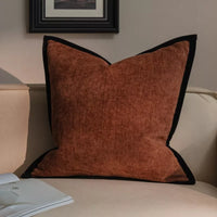 Chenille Textured Square Cushion Cover