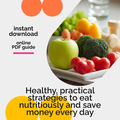 Nutritious & Thrifty Guide to Eating Healthy on a Budget — Budget-Friendly Healthy Eating eBook, Meal Planning Tips, Smart Grocery Shopping, Affordable Nutrition Guide for Eating Healthy on a Budget