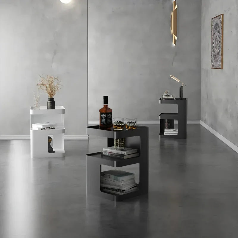 Black Coffee Nightstands Bedside Table - DSARD - DSARD