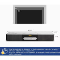 Modern TV Stand with Projector Tray - DSARD