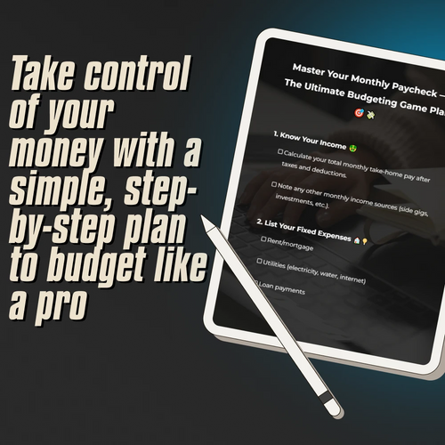 Master Your Monthly Paycheck — The Ultimate Budgeting Game Plan | Budget Checklist for Monthly Income | How to Budget When You Get Paid Monthly