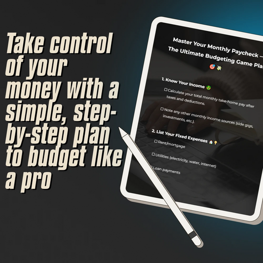 Master Your Monthly Paycheck — The Ultimate Budgeting Game Plan | Budget Checklist for Monthly Income | How to Budget When You Get Paid Monthly