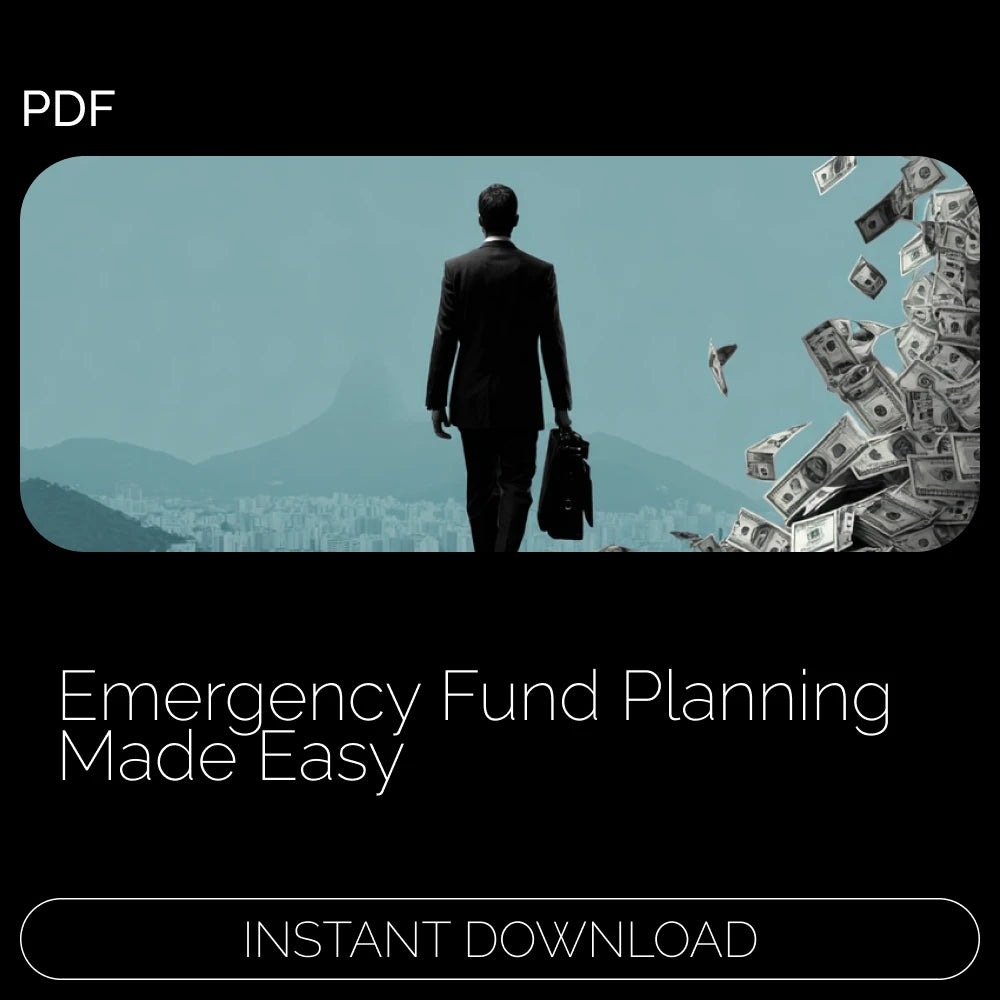 Emergency Fund Made Simple | How to Calculate Emergency Fund | Personal Finance eBook PDF | Beginner-Friendly Money eBook | Instant Digital Download