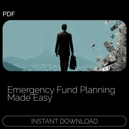 Emergency Fund Made Simple | How to Calculate Emergency Fund | Personal Finance eBook PDF | Beginner-Friendly Money eBook | Instant Digital Download