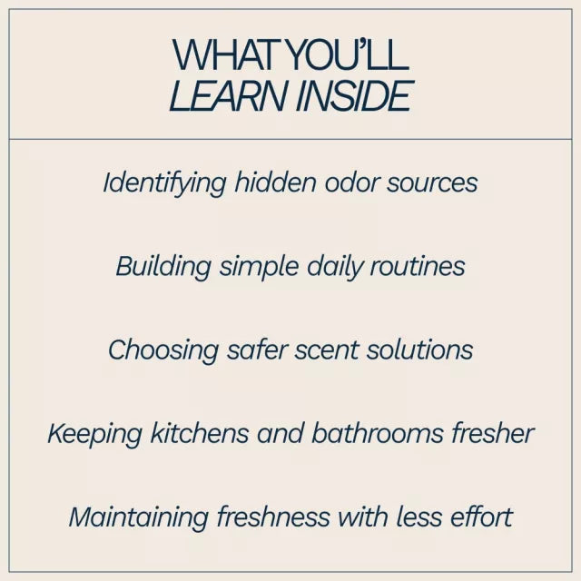 How to Make Your Home Smell Fresh All Day – Practical eBook Guide for Clean, Inviting Spaces | Simple Daily Routines & Smart Solutions