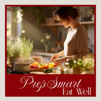 Prep Smart, Eat Well | 5-Minute Weekly Meal Prep Checklist for Effortless Healthy Eating, Time-Saving Meal Planning & Stress-Free Batch Cooking