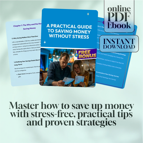 A Practical Guide to Saving Money Without Stress | How to Save Up Money | Budgeting Tips & Smart Saving Guide