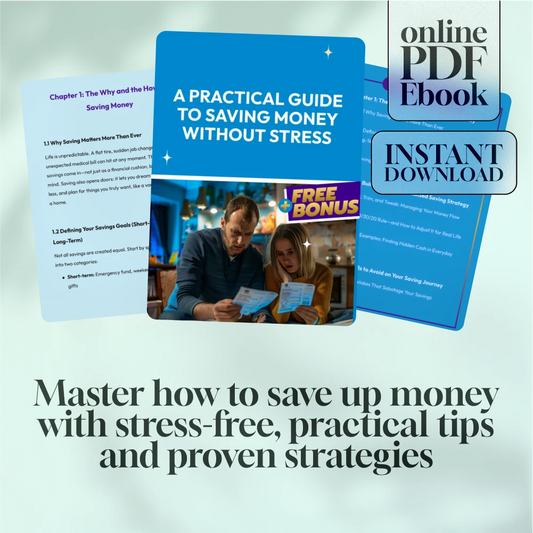 A Practical Guide to Saving Money Without Stress | How to Save Up Money | Budgeting Tips & Smart Saving Guide