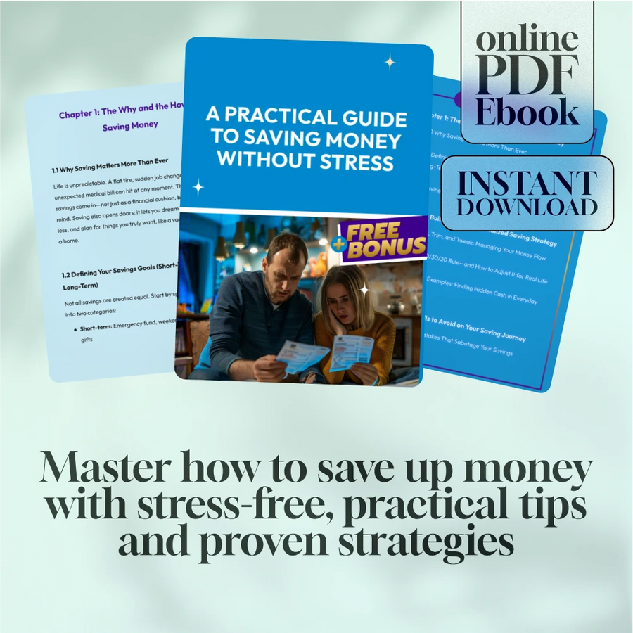 A Practical Guide to Saving Money Without Stress | How to Save Up Money | Budgeting Tips & Smart Saving Guide