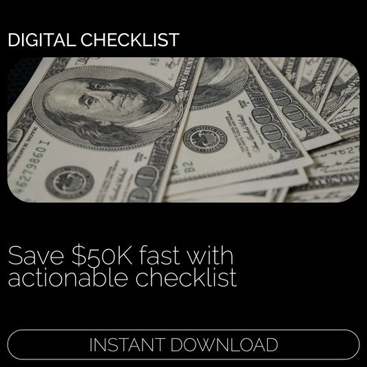 50K in 2 Years: Action Checklist – How to Save $50000 in 2 Years Calculator Included